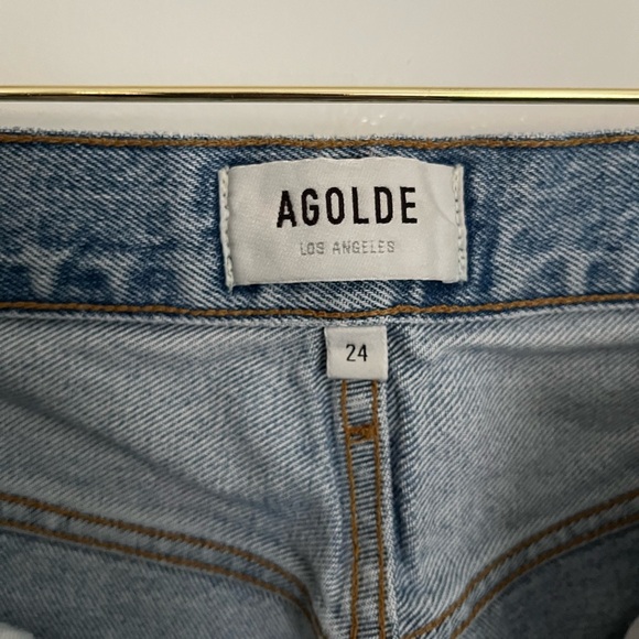 AGOLDE 90s mid rise crop jeans - Picture 3 of 3